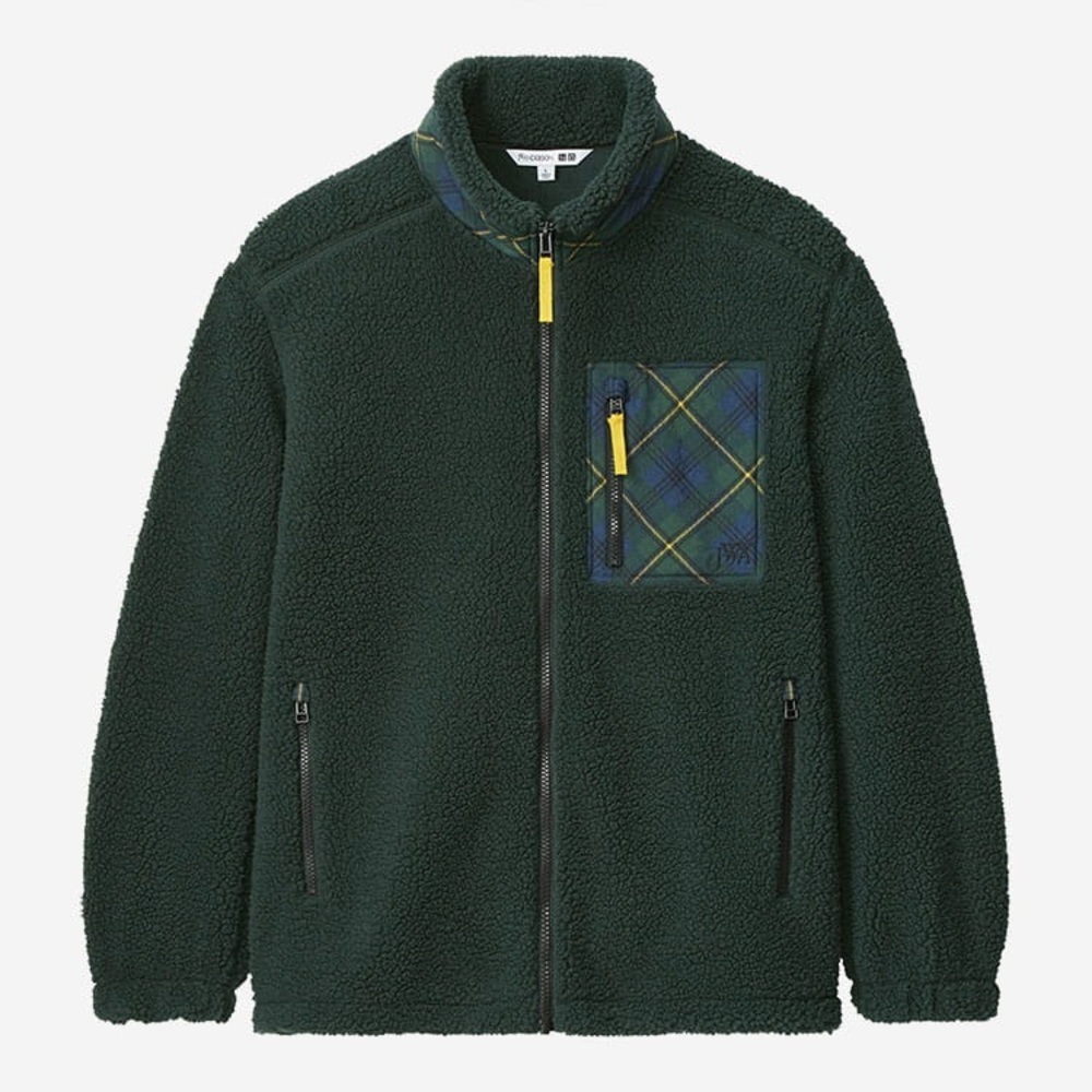 Jw Anderson x uniqlo fleece jacket